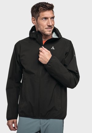 HIKING MIGANDI - Regenjacke / wasserabweisende Jacke - schwarz