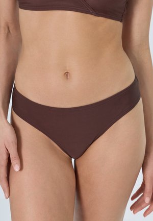 LASCANA, BIKINI PANTS BRAZILIAN - Bikini bottoms - braun