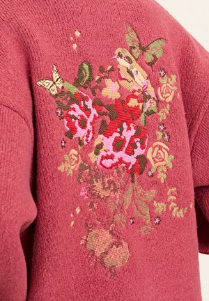 Odd Molly WOOL ROSE - Cardigan - dusted rouge