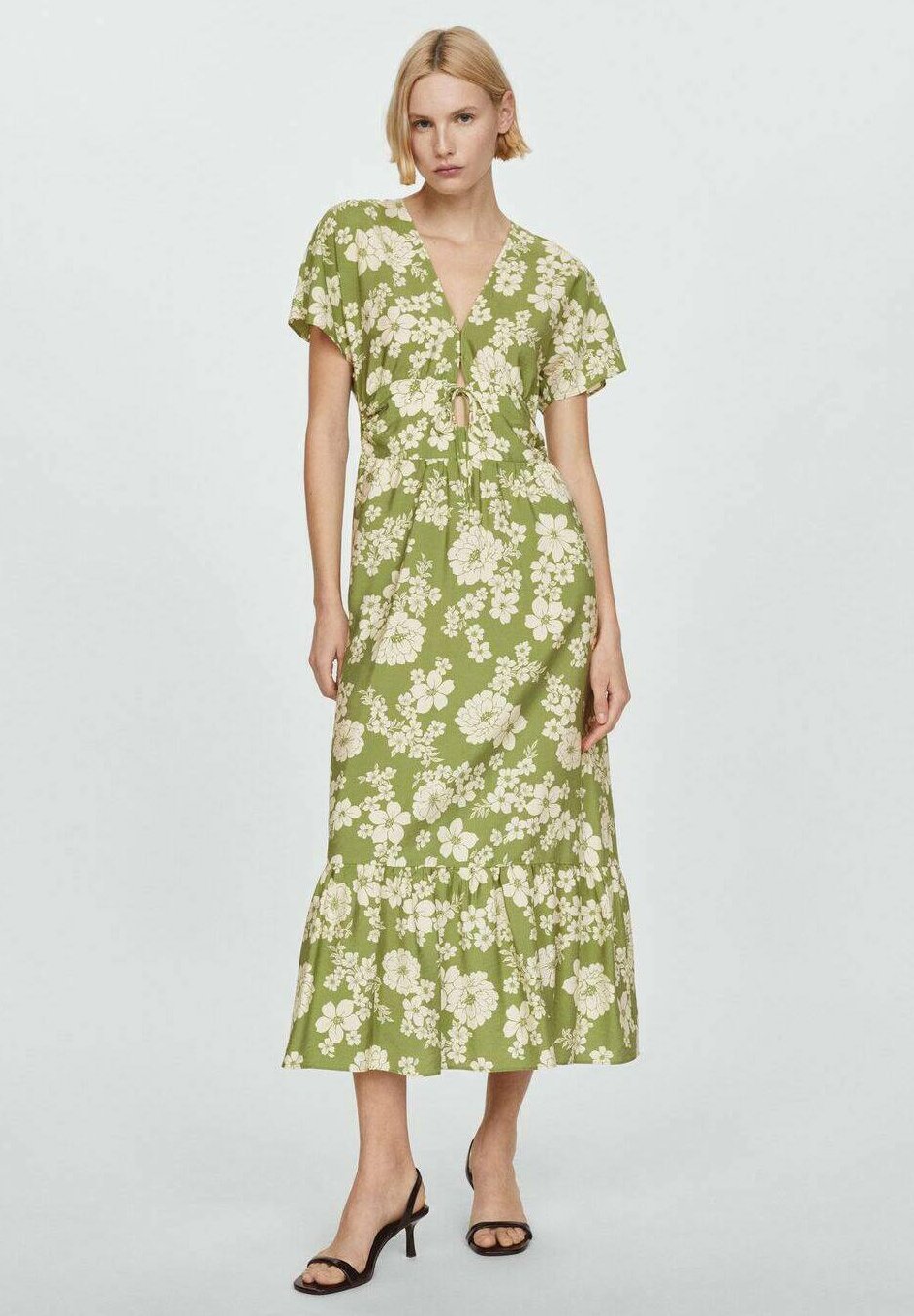 Mango Day dress - green - Zalando