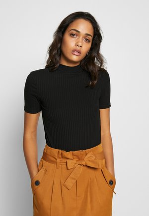 PCKYLIE T NECK - T-shirt basic - black