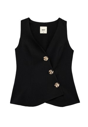 CROSS NECK  - Chaleco - black