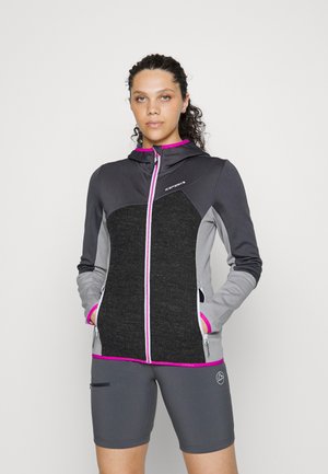 BEDBURG - Fleece jacket - granite