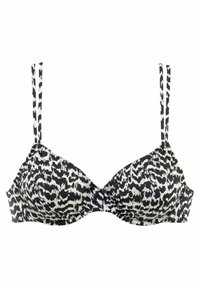 LASCANA Bikinitop - schwarz creme