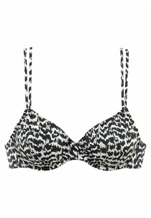 LASCANA Bikini-Top - schwarz creme