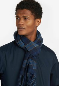 Barbour SCARF - Sall - midnight tartan