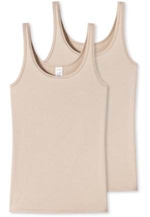 Schiesser 2-PACK ESSENTIALS beżowy