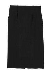 Calliope FENTE DANS LE DOS - Gonna a tubino - noir