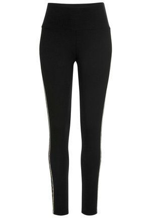 Leggings - Trousers - schwarz gemustert