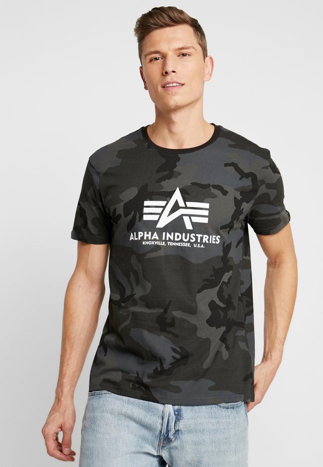 Printtipaita - black