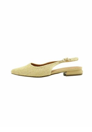 Bailarinas con tira trasera - beige