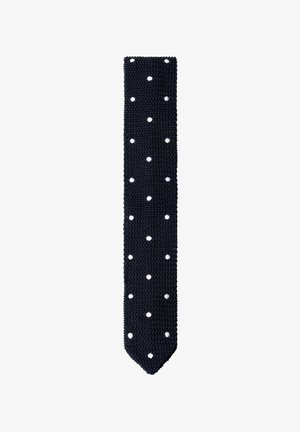 Hackett London, HACKETT LONDON TIE SR TONAL DOT KNIT TIE - Corbata - navy