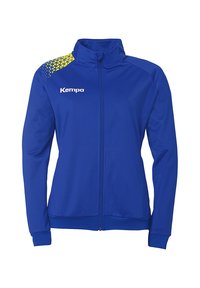 Ambition 28 Poly Jacke In Kempablau/weiß | Beim Teamsportprofi Kempa