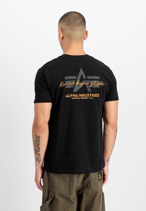 TONAL LOGO - T-shirt imprimé - black