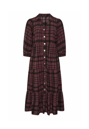 Evans, PLUS SIZE MAXI DRESSES - Vestido largo - burgundy