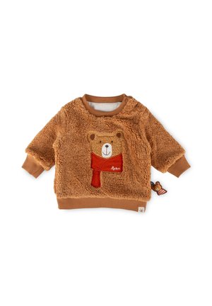 sigikid, SIGIKID TEDDYSHIRT WINTERBÄR - Fleece jumper - braun