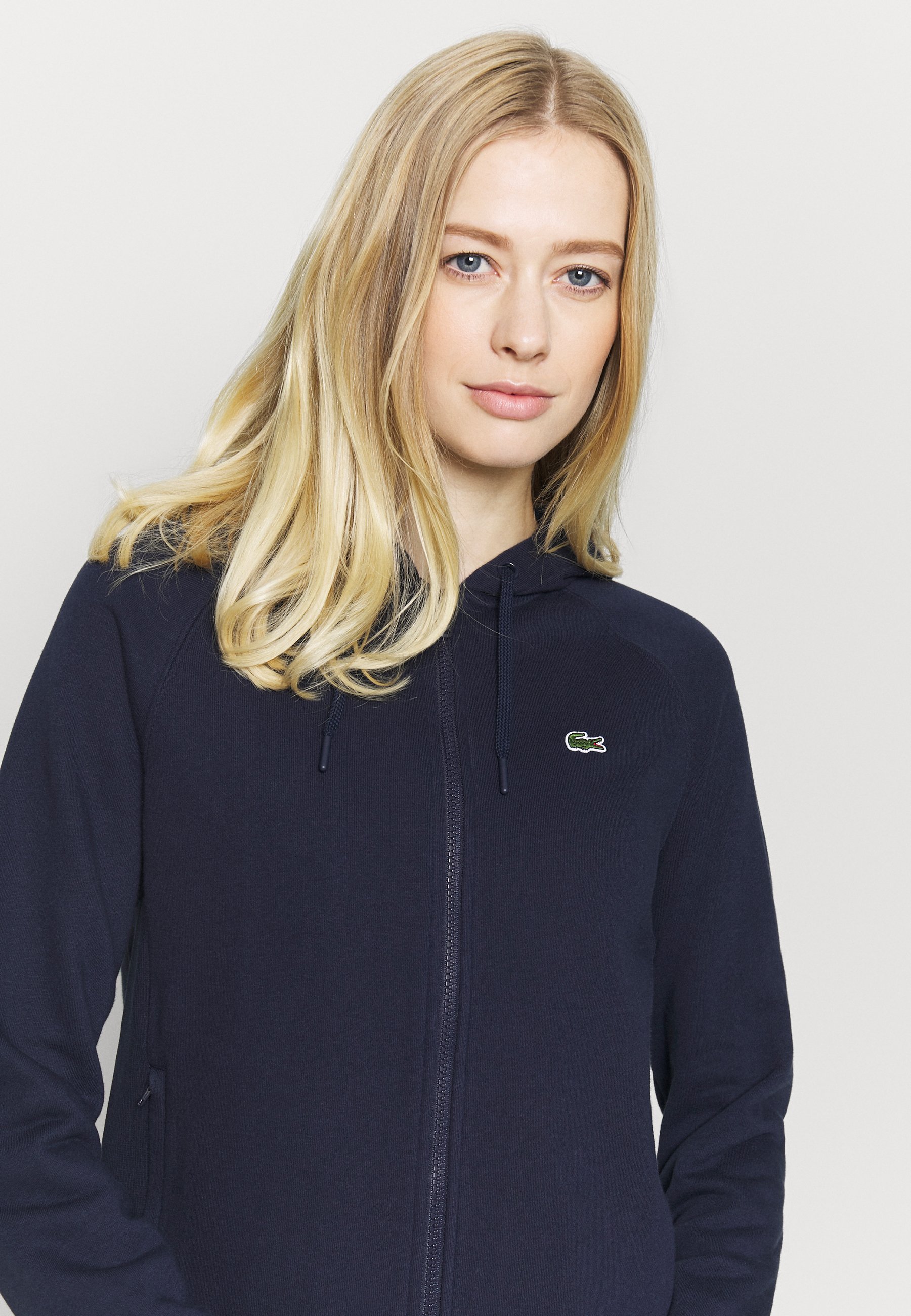 fleece navy blue jacket