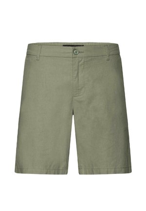 INDICODE JEANS, IDPASSALA LINEN-MIX CHINO - Σορτς - vetiver