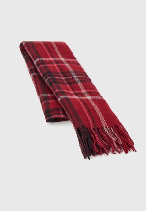 ONLSITA CHECKED SCARF - Šála - merlot