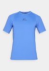 TOP - T-Shirt sport - comet blue/black