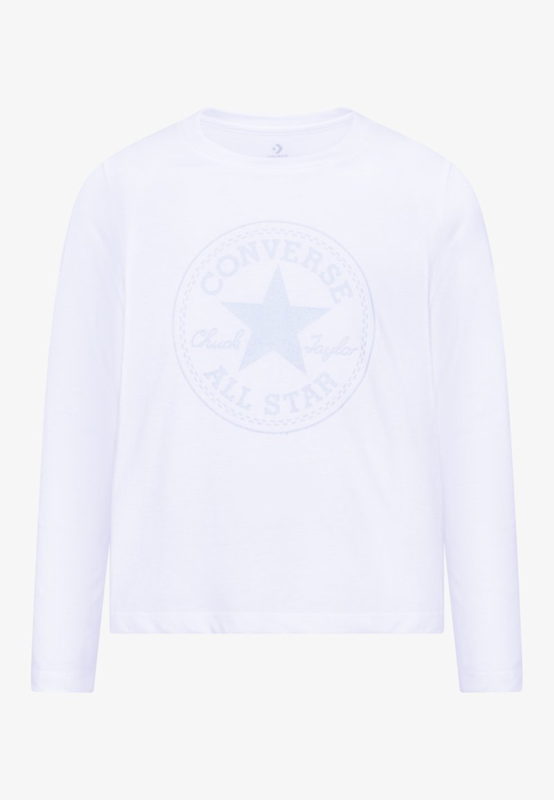 Converse GLITZ AND GLEAM - Bluză cu mânecă lungă - white