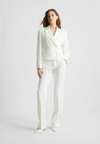 LIU JO HIGH-RISE STRETCH - Püksid - white