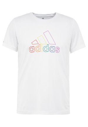 adidas Performance T-Shirt print - white