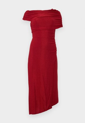 Diane von Furstenberg AGUSTIN DRESS - Vestido de cóctel - metallic red