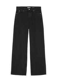 Marc O'Polo DENIM WIDE LEG - Platėjantys džinsai - black multi