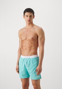 BOSS - STARFISH - Surfshorts - turquoise/aqua Miniatyrbild 1