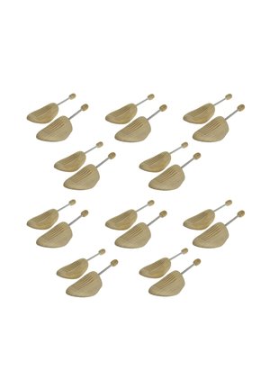 10 PAAR - Schuhspanner - birkenholz natur