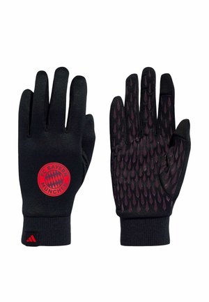 ADIDAS PERFORMANCE FC BAYERN HOME FIELDPLAYER GLOVES - Squadra - black   red
