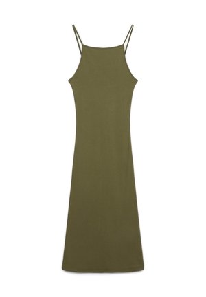 Robe en jersey - verde kaki