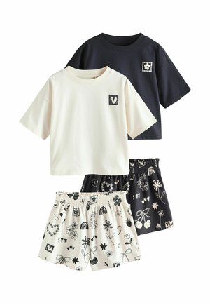 REGULAR FIT -  2 PACK   - Nattøj sæt - monochrome print