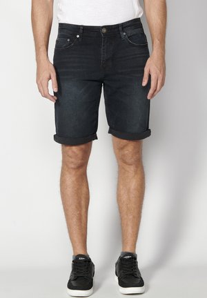 BERMUDA COWBOY STRECTH REGULAR FIT - Shorts di jeans - azul osc  dark blue