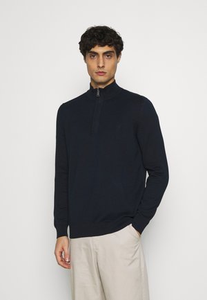 TROYER WITH ZIP - Jumper - total eclipse