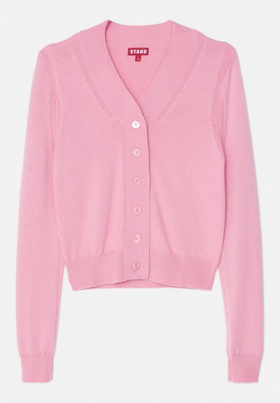 STAUD BAXTER CARDIGAN - Vest - damask pink