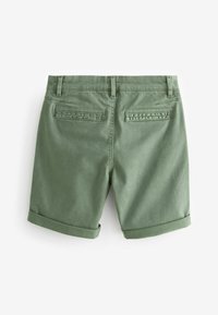 Next REGULAR FIT - Jeansshorts - khaki green