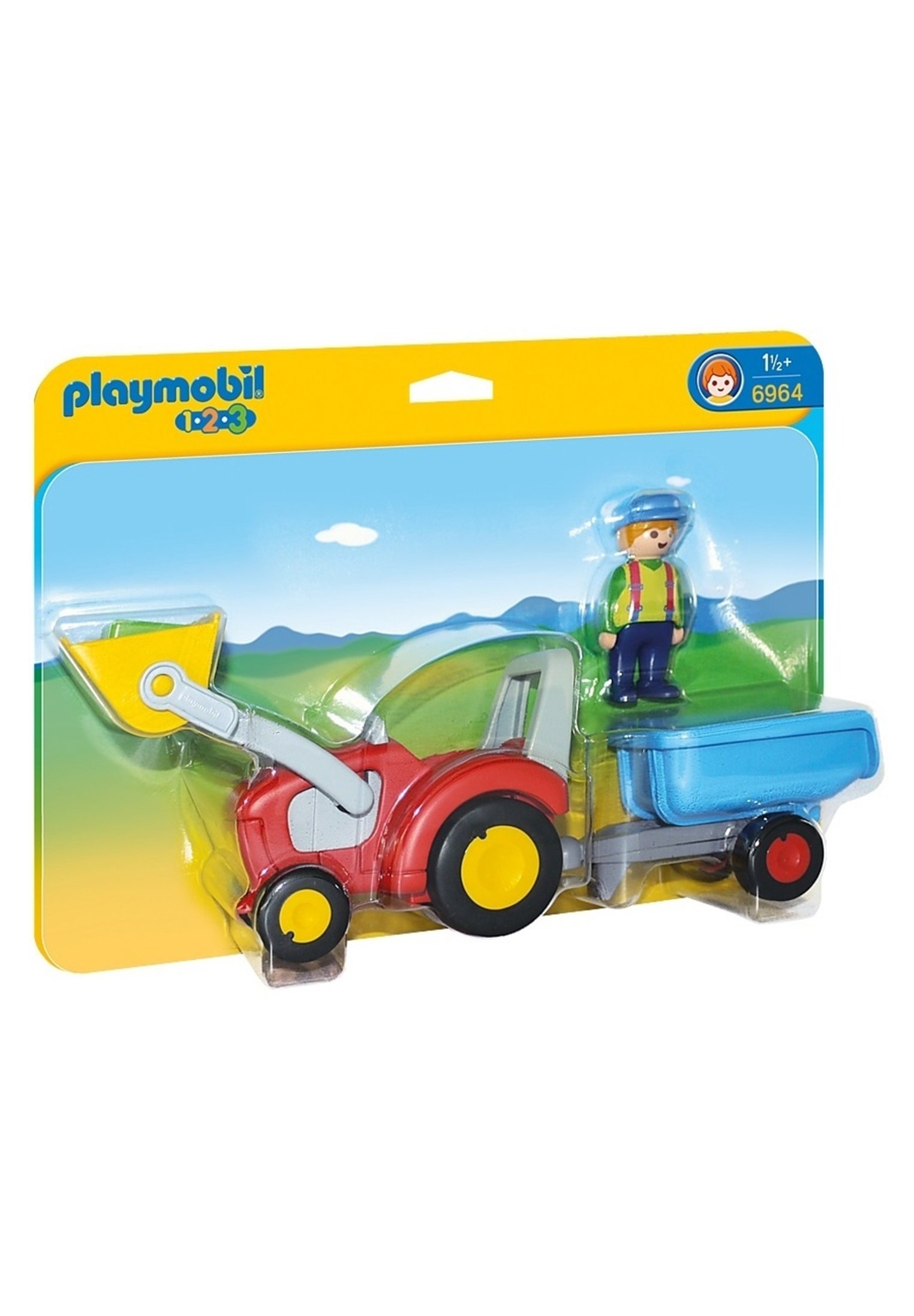 Playmobil 71249 Playmobil Tractor Con Remolque Playmobil Tractor