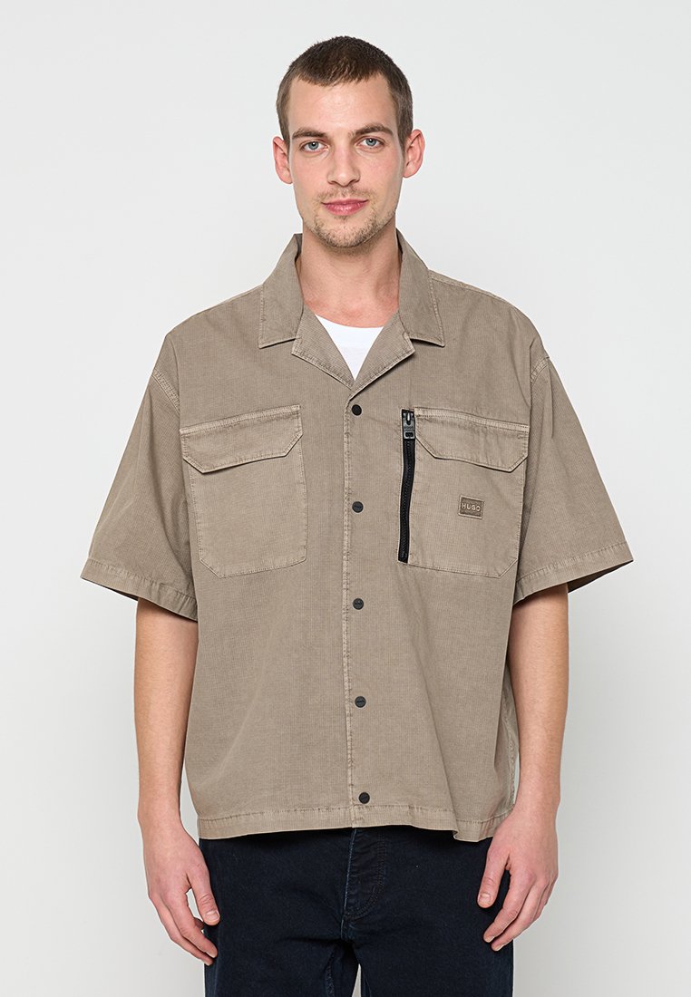 HUGO Overhemd bruin