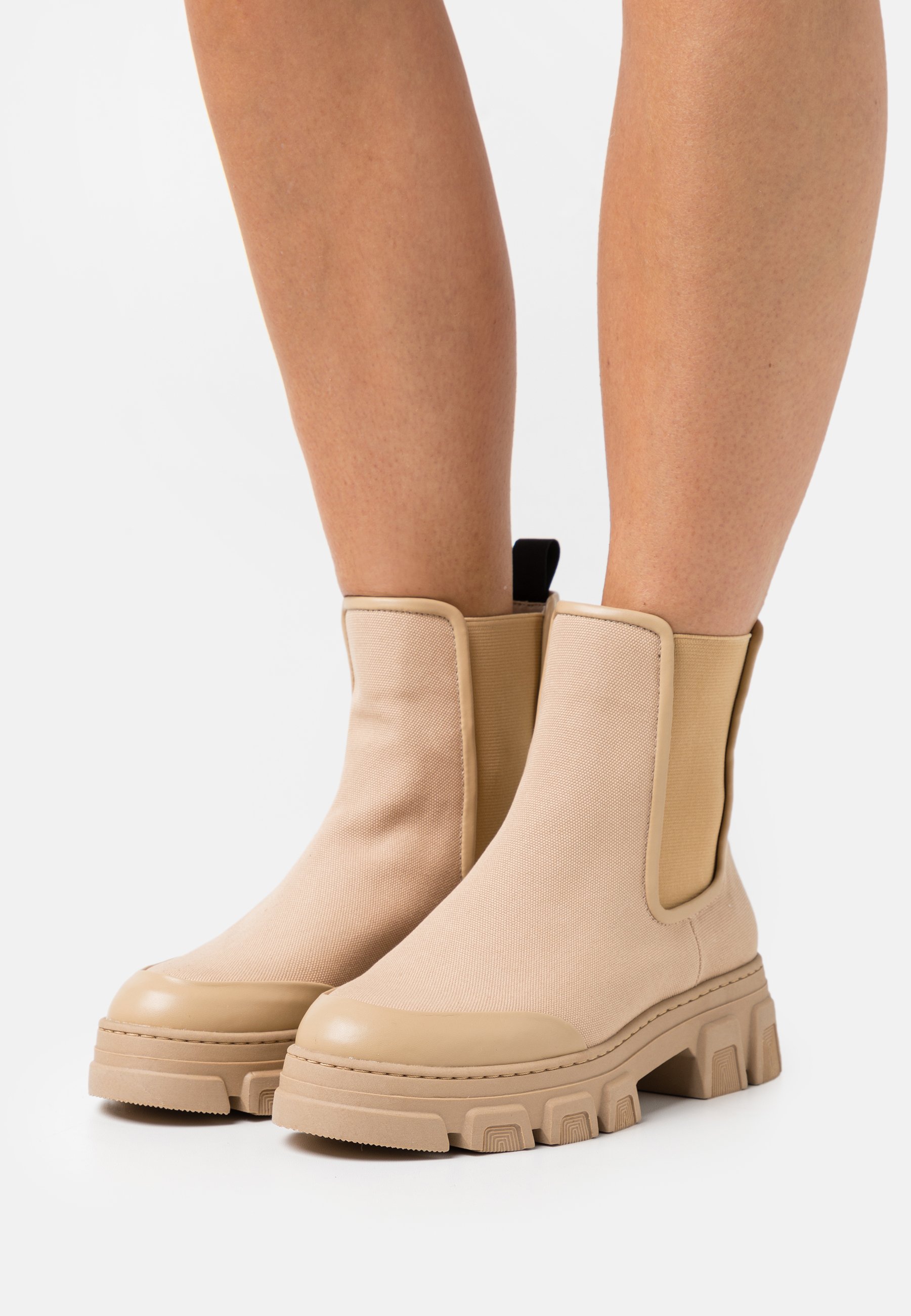 Tamaris Stivaletti con plateau - almond/beige - Zalando.it