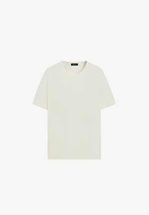 Massimo Dutti, T-shirt basic - yellow