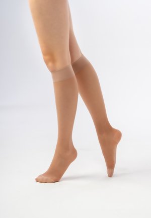 SUPPORT 70 DEN - Kniestrümpfe - perle