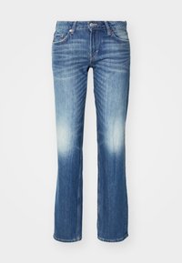 Weekday ARROW LOW - Džíny Straight Fit - mine blue