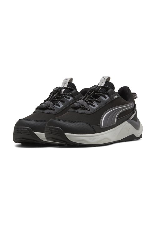 PUMA EVOLVE 2,0 LO UNISEX - Trail running shoes - black-moody gray- silver — photo 2
