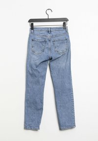 Mango Džíny Straight Fit - blue