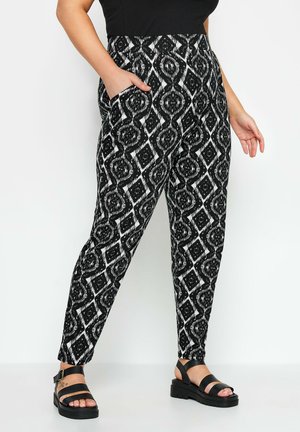 Yours Clothing HAREM - Pantalones - black