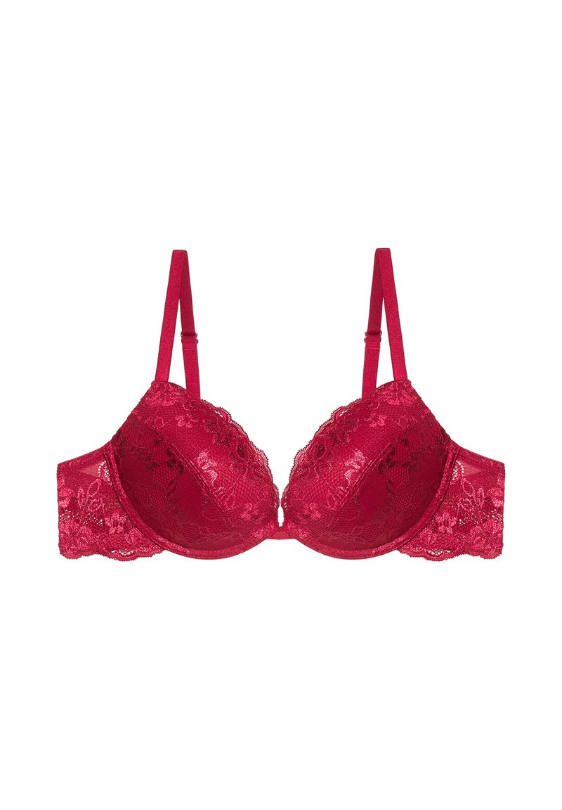 Yamamay Reggiseno con ferretto - ruby floral/rosso scuro