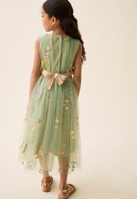 Next STANDARD - Koktailové šaty/večierkové šaty - green floral embroidered
