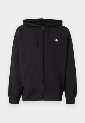adidas Originals, Majica s kapuljačom i patentnim zatvaračem - black